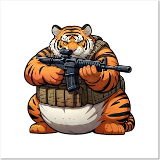 Tactical Tiger Posters and Art